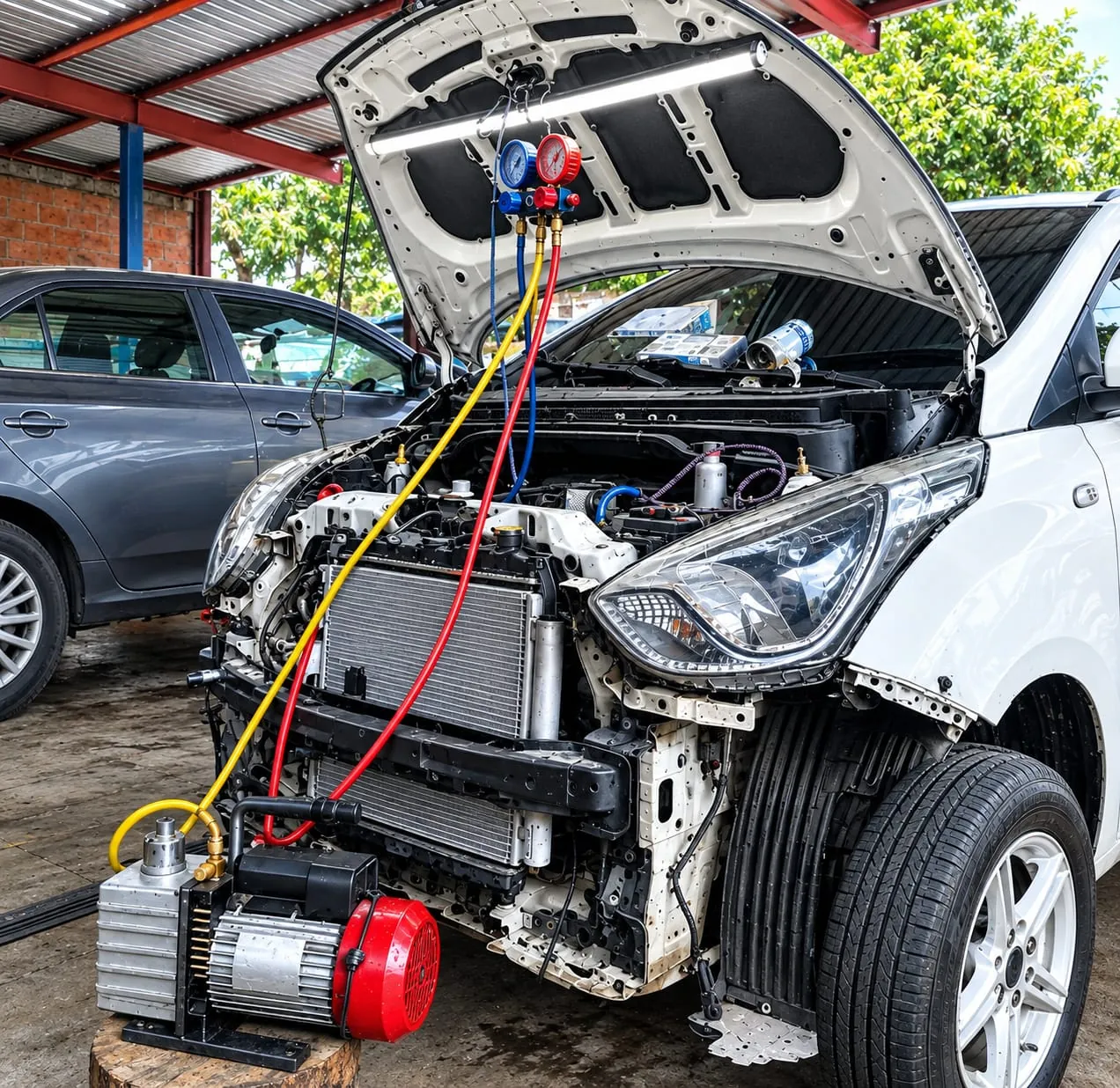 Aire Acondicionado automotriz - trabajo 3