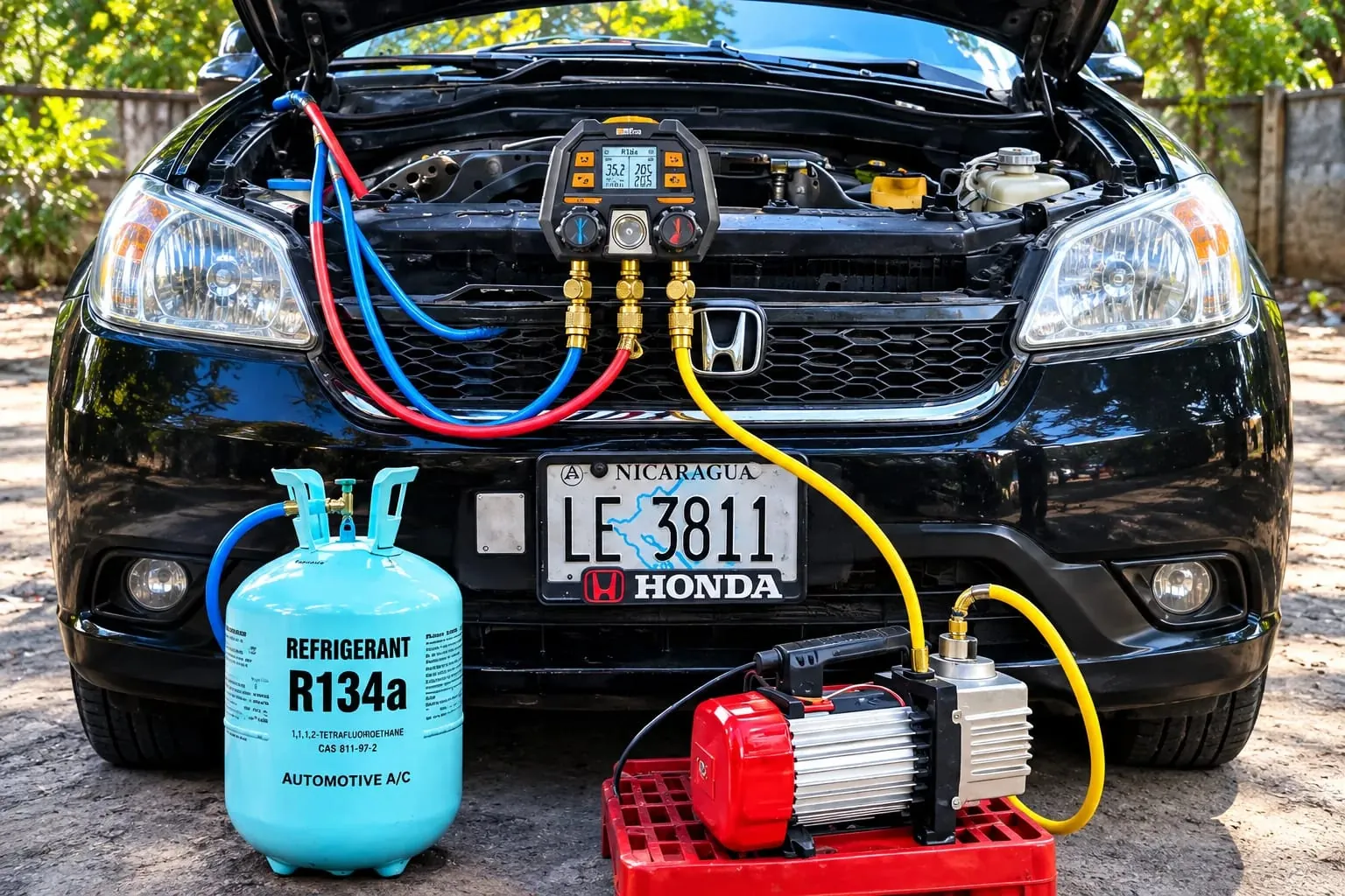 Aire Acondicionado automotriz - trabajo 6