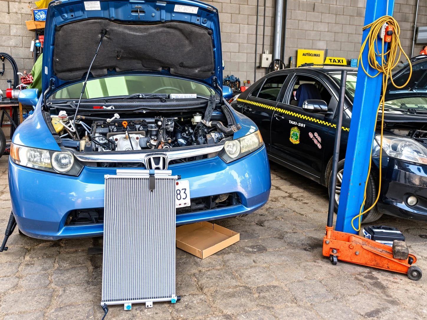 Aire Acondicionado automotriz - trabajo 8