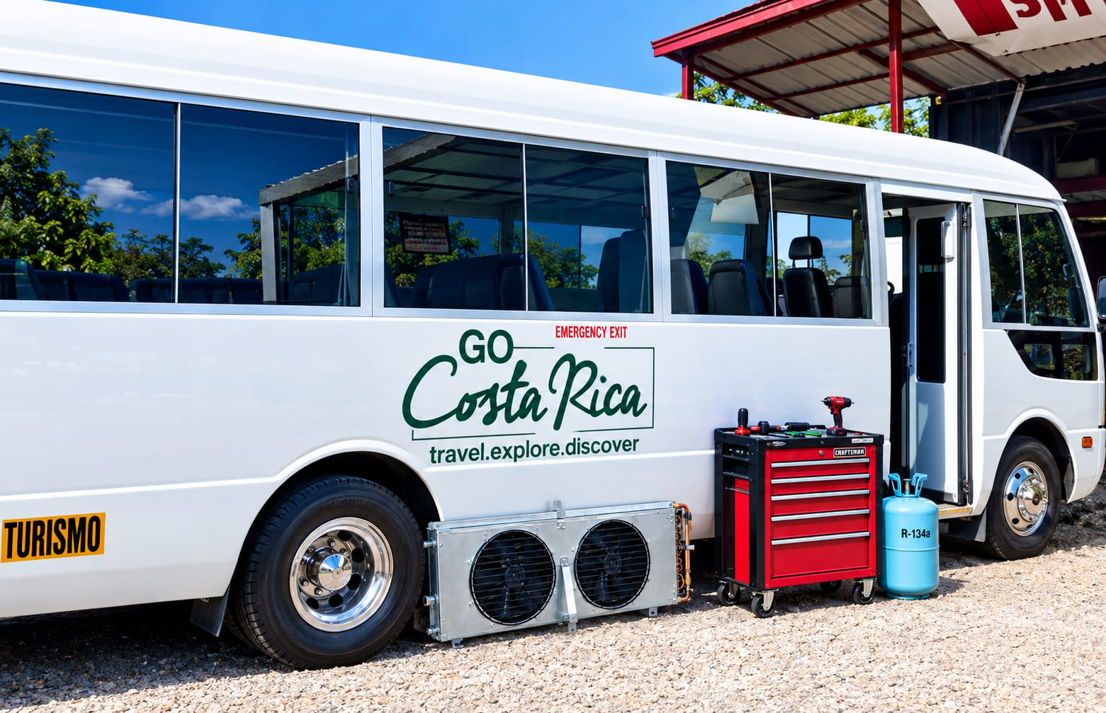 Aire acondicionado para buses y microbuses