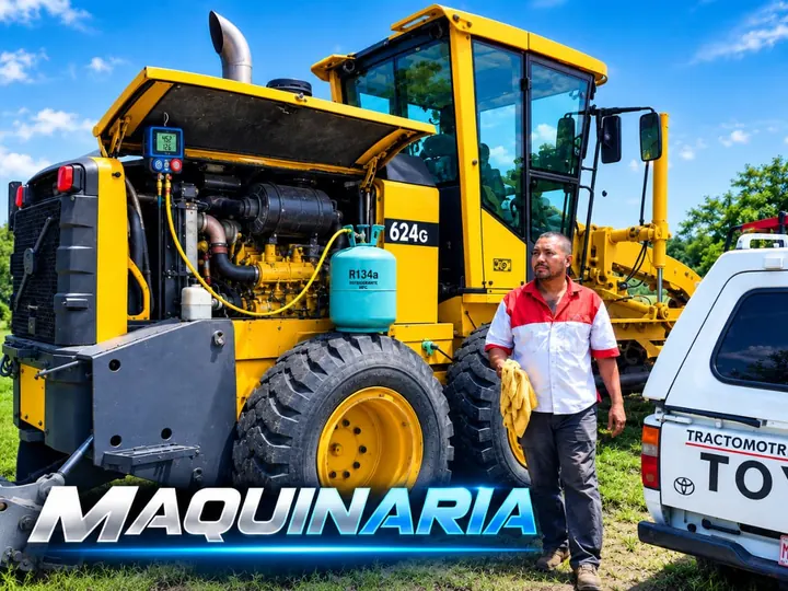 Aire acondicionado para maquinaria pesada